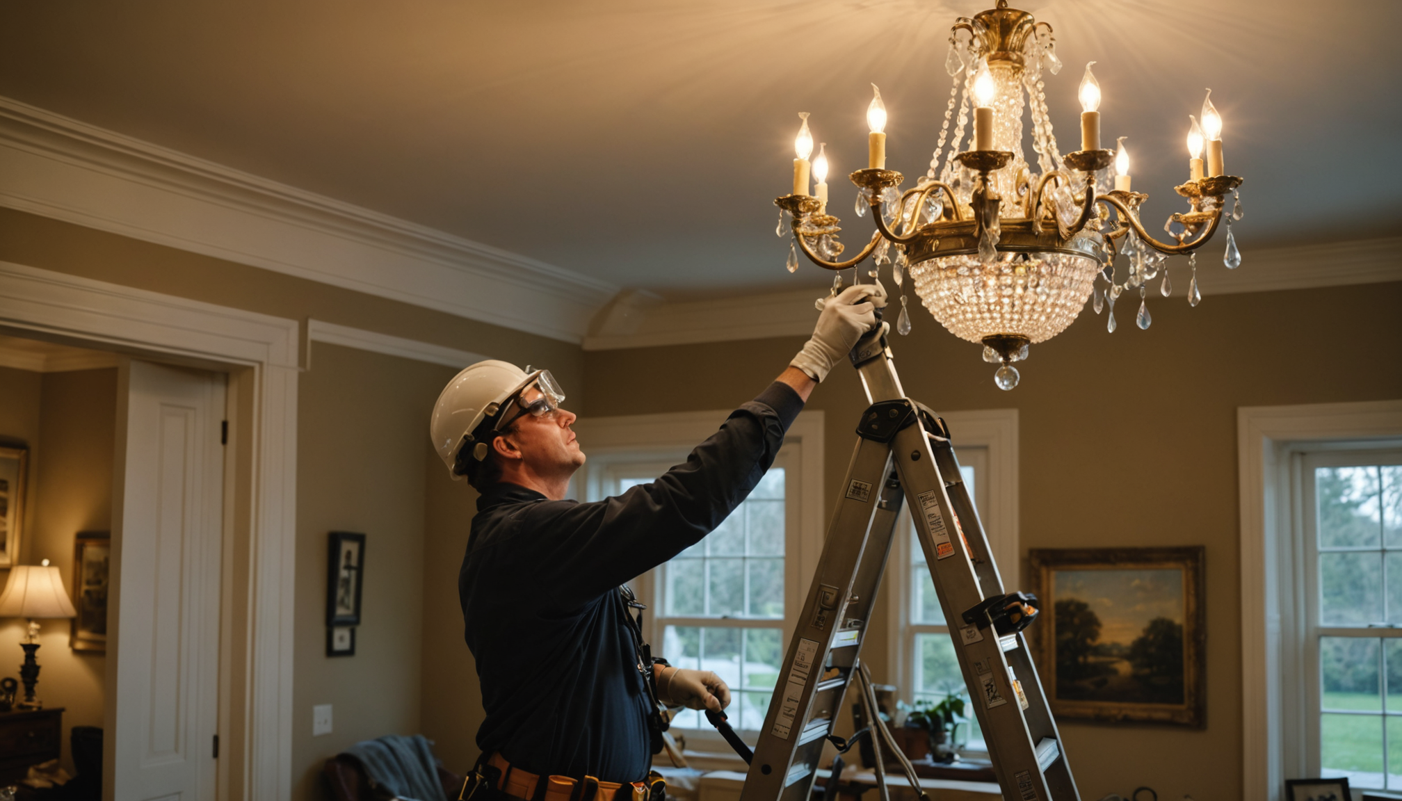 apprenez à fixer un lustre lourd au plafond en toute sécurité grâce à nos astuces et conseils pratiques. suivez notre guide étape par étape pour éviter les accidents et garantir une installation solide et durable.